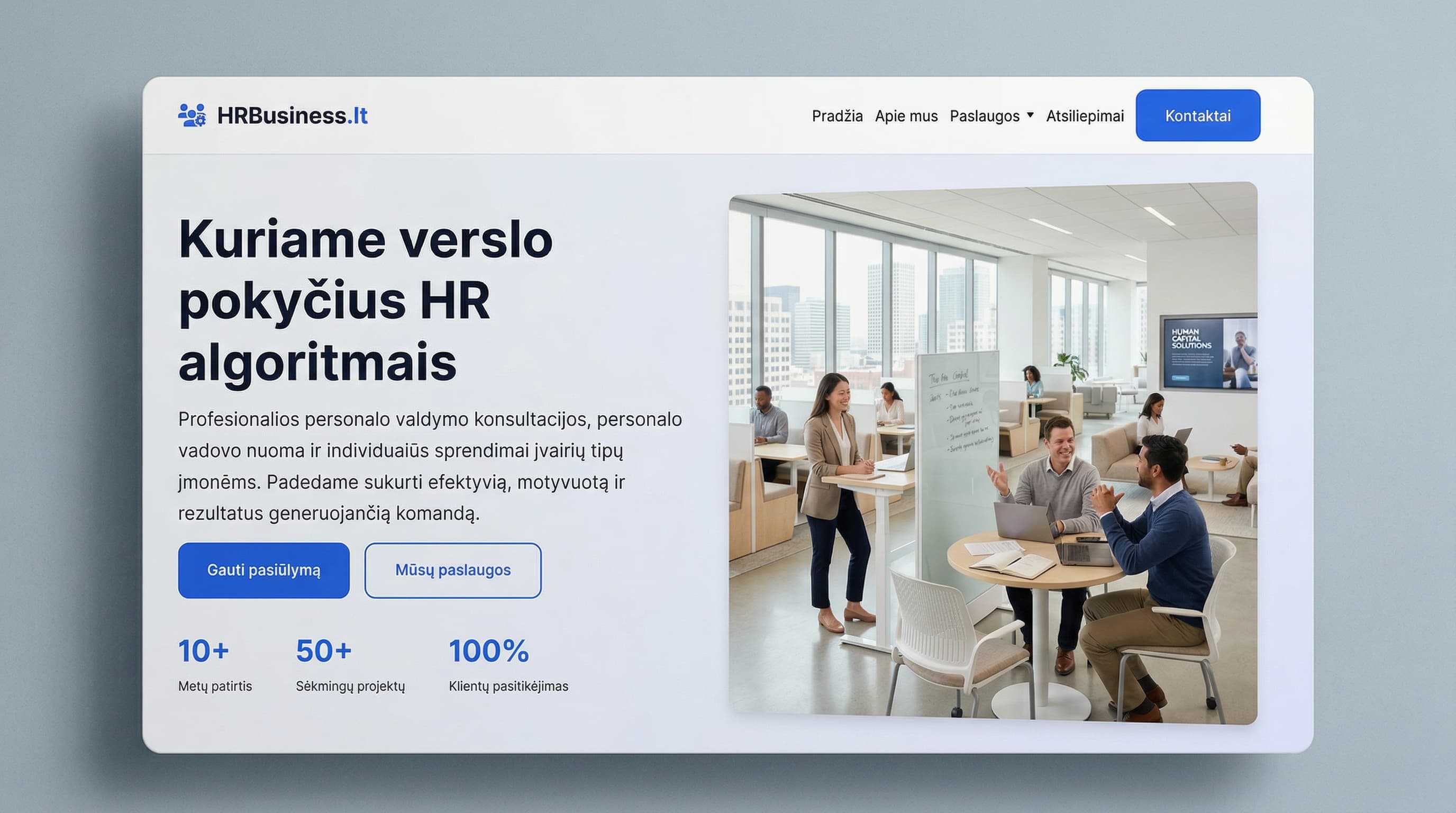 hrbusiness.lt — personalo paslaugos B2B