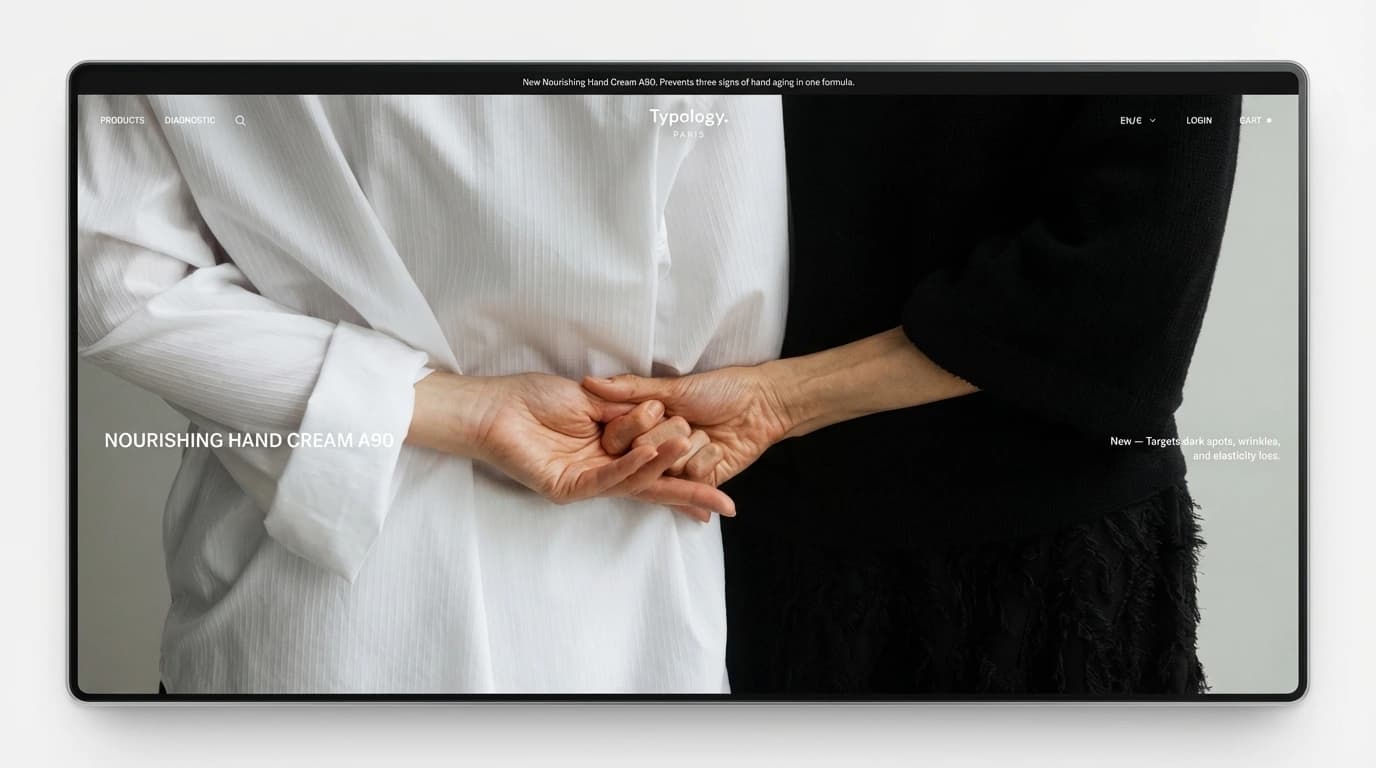 typology.com e-commerce